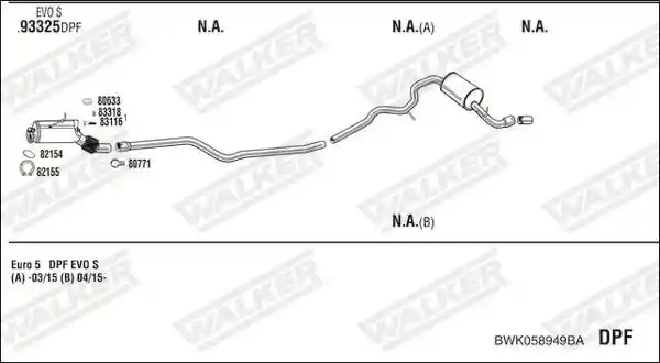 WALKER BWK058949BA