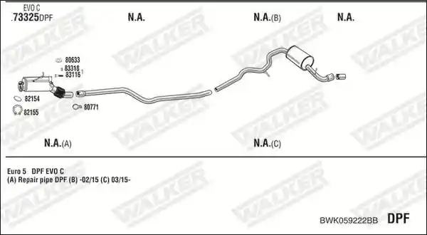 WALKER BWK059222BB