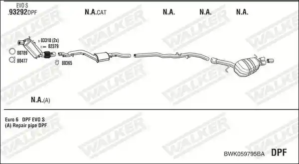 WALKER BWK059795BA