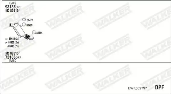 WALKER BWK059797