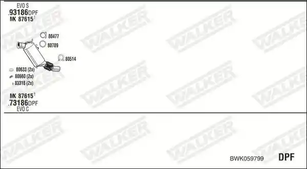WALKER BWK059799