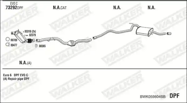 WALKER BWK059804BB