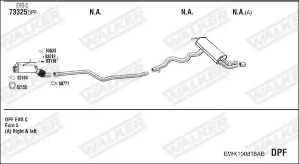 WALKER BWK100818AB