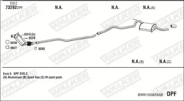 WALKER BWK100823AB