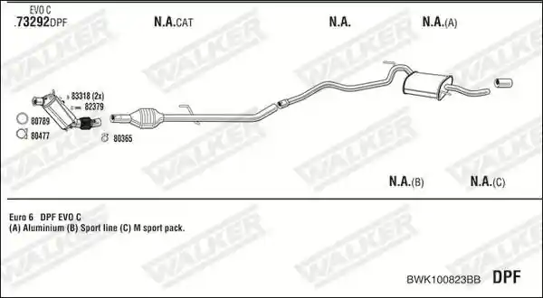 WALKER BWK100823BB