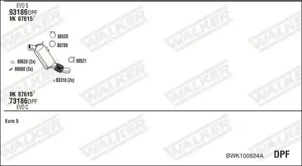 WALKER BWK100824A