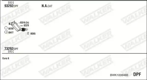 WALKER BWK100846B