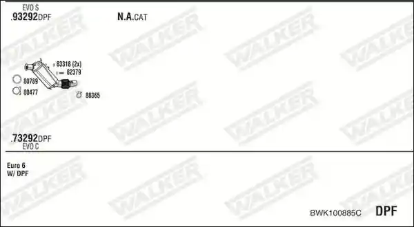 WALKER BWK100885C