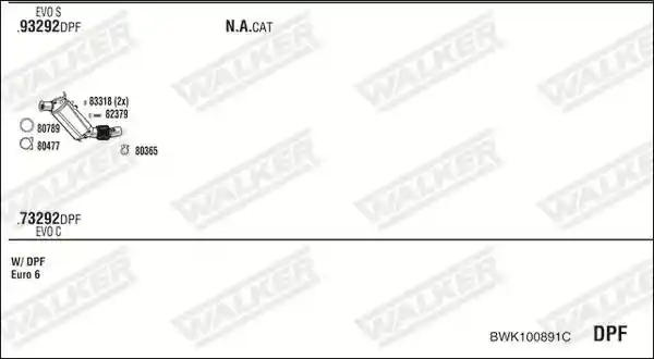 WALKER BWK100891C