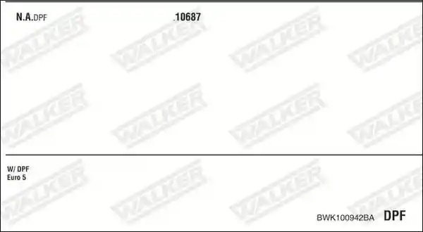 WALKER BWK100942BA