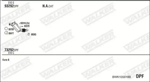 WALKER BWK105918B
