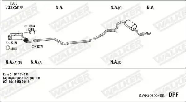 WALKER BWK105924BB