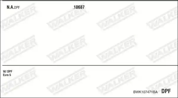 WALKER BWK107471BA