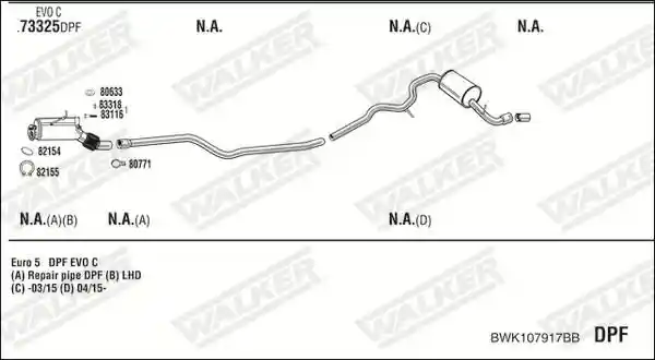 WALKER BWK107917BB