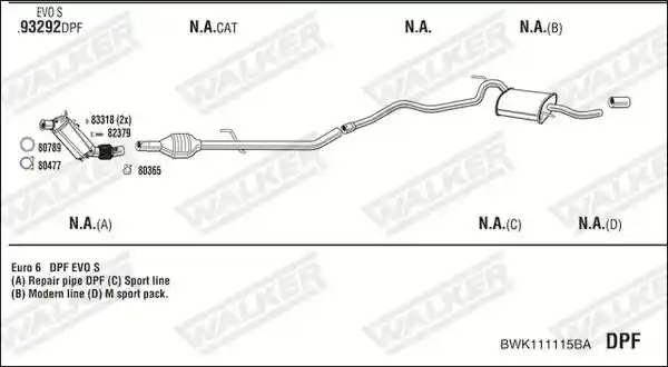 WALKER BWK111115BA