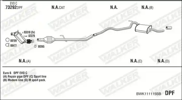 WALKER BWK111115BB