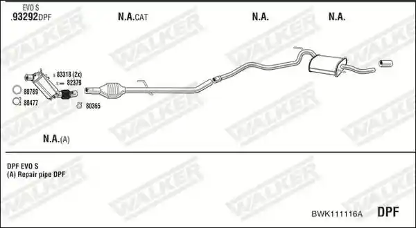 WALKER BWK111116A