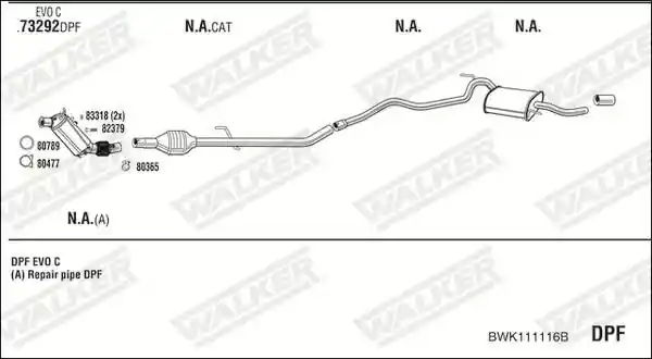 WALKER BWK111116B