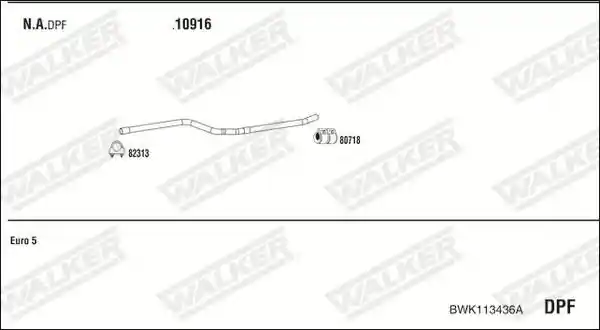 WALKER BWK113436A