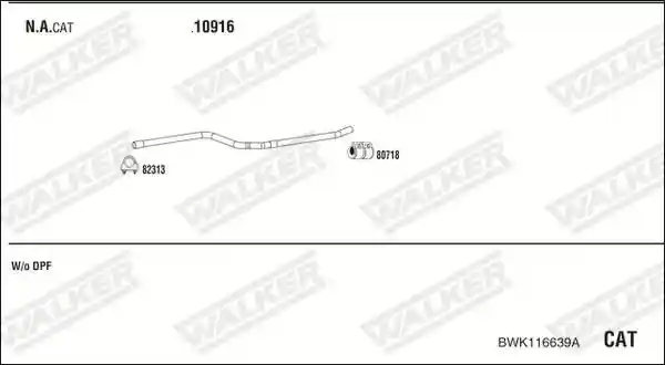 WALKER BWK116639A
