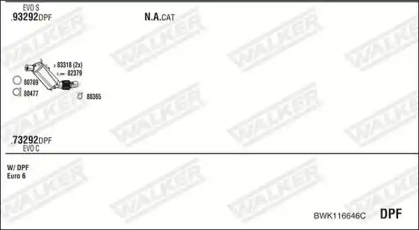 WALKER BWK116646C