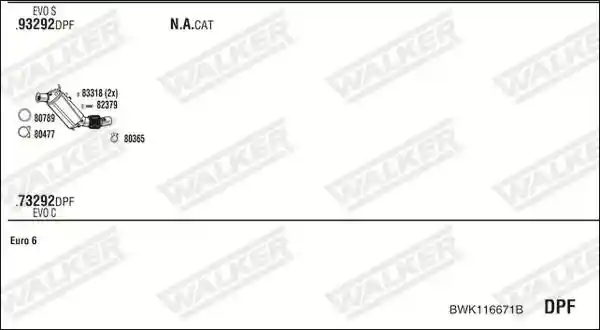 WALKER BWK116671B