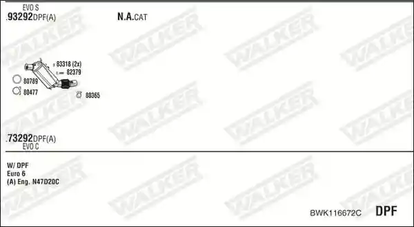 WALKER BWK116672C