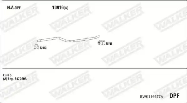 WALKER BWK116677A