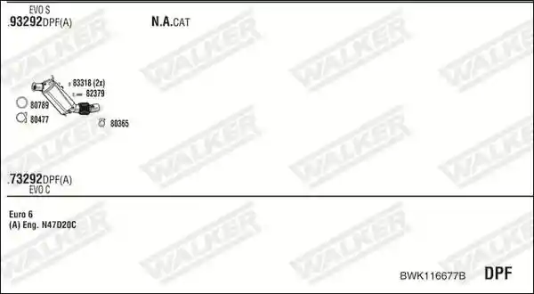 WALKER BWK116677B