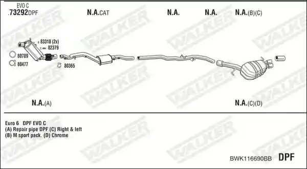 WALKER BWK116690BB