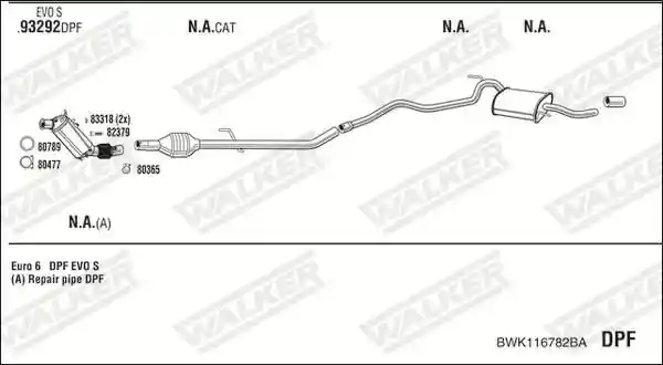WALKER BWK116782BA
