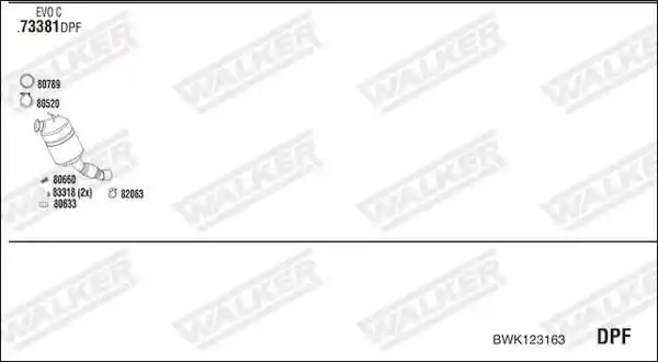 WALKER BWK123163