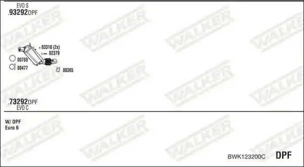 WALKER BWK123200C
