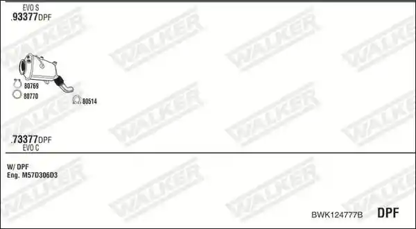 WALKER BWK124777B