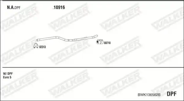 WALKER BWK136562B