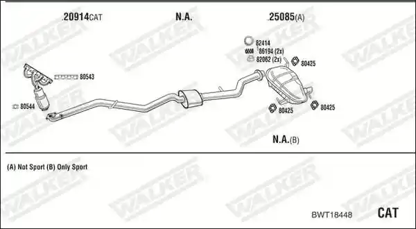 WALKER BWT18448
