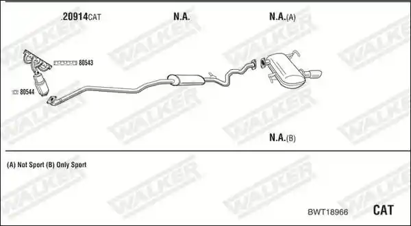 WALKER BWT18966