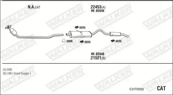 WALKER CH70002