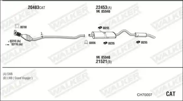 WALKER CH70007