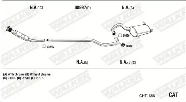 WALKER CHT16581