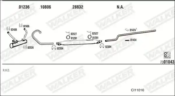 WALKER CI11016