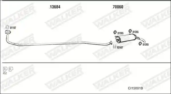 WALKER CI15001B