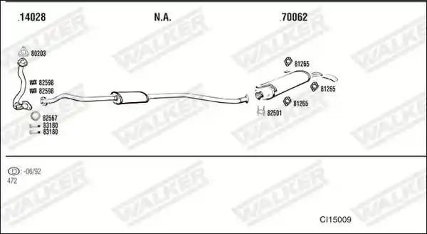 WALKER CI15009