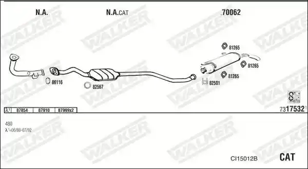 WALKER CI15012B