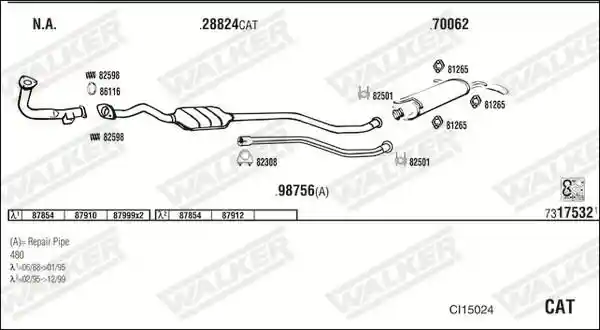 WALKER CI15024