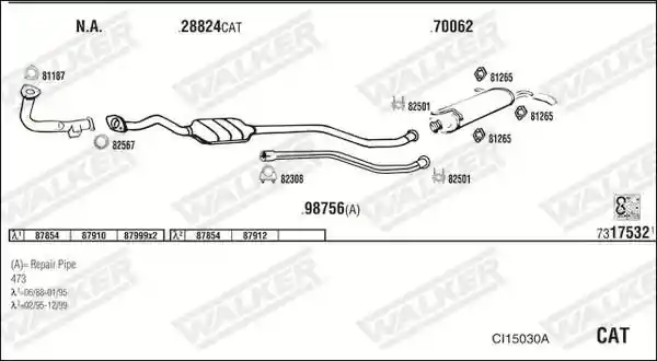 WALKER CI15030A