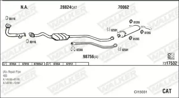 WALKER CI15031