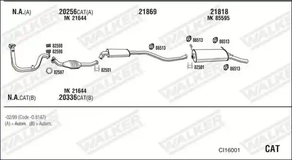 WALKER CI16001