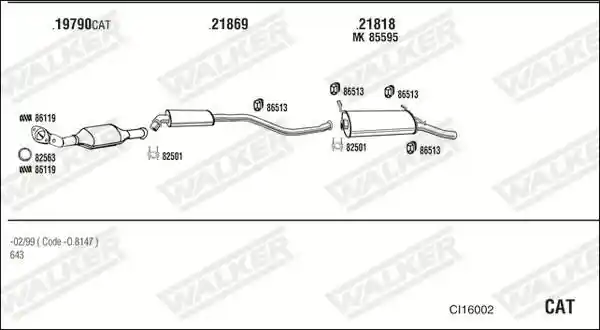 WALKER CI16002