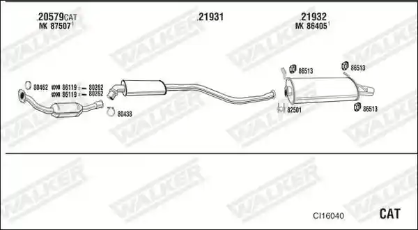 WALKER CI16040